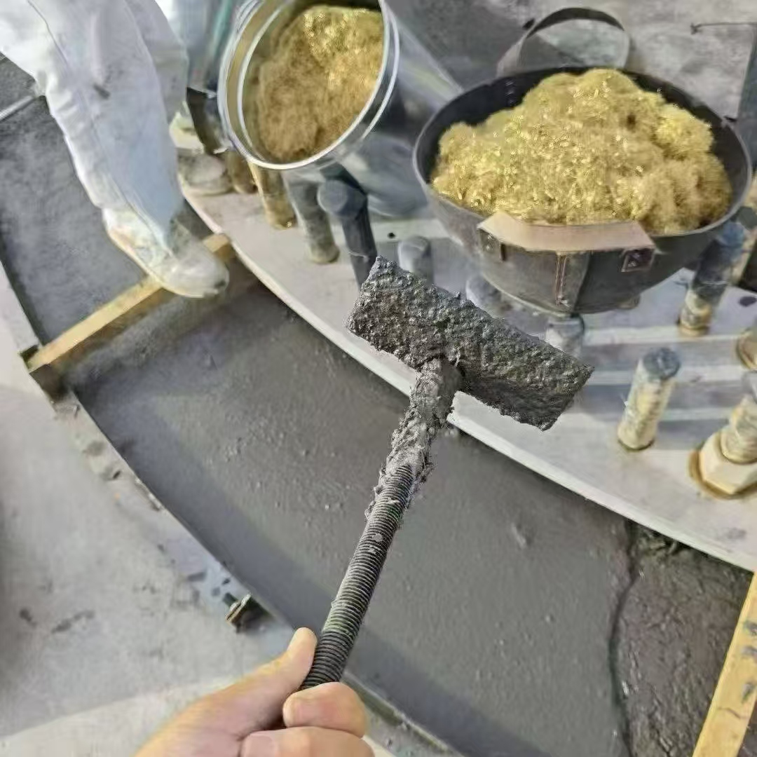 阳春C120钢纤维高强无收灌浆料 轧机压缩机汽轮机发电机锻压设备底座灌浆材料